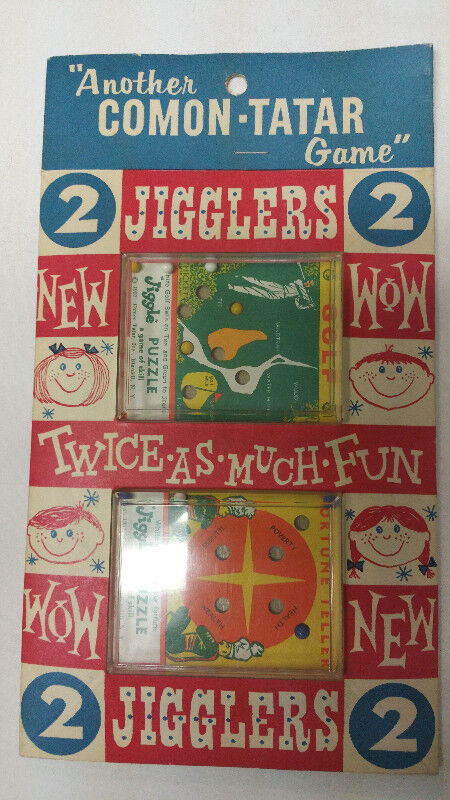 3 x 1957 Puzzle Card Magic trick Canada Japan - photo 2