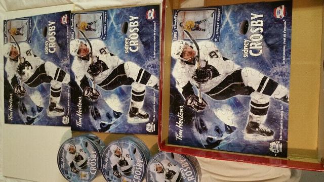 3 Tim Hortons Sidney Crosby Puzzle Tin Box - photo 2