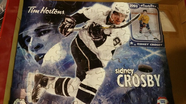 3 Tim Hortons Sidney Crosby Puzzle Tin Box - photo 3