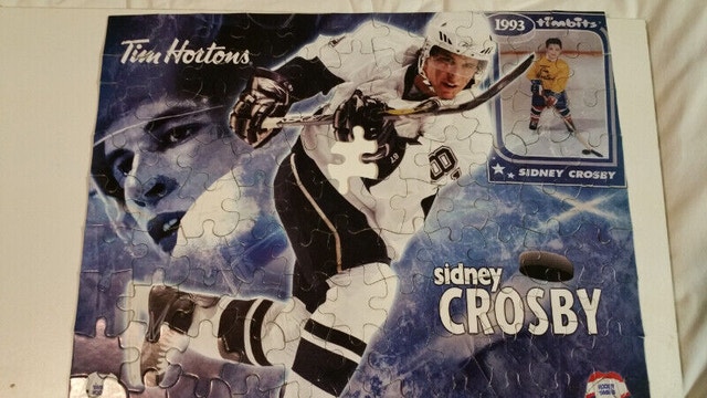 3 Tim Hortons Sidney Crosby Puzzle Tin Box - photo 5