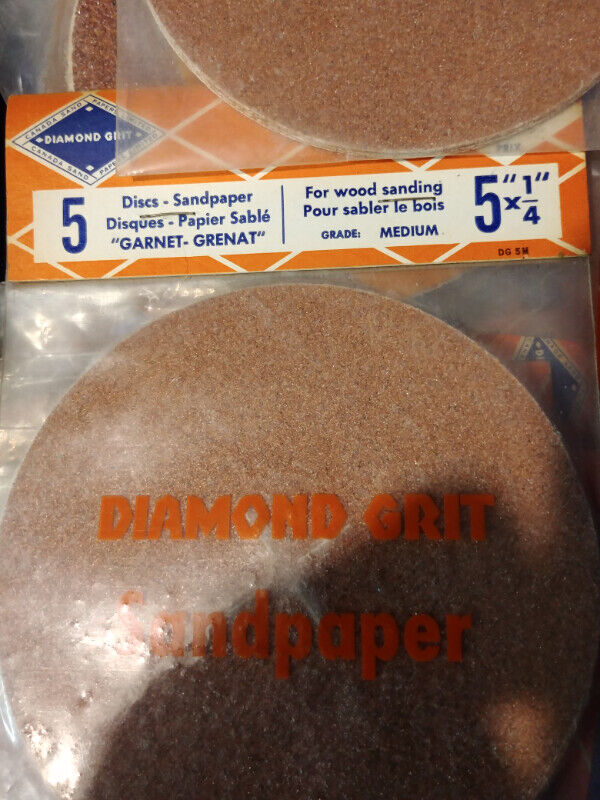 84 sheet coarse 7" 60 grit medium Drill sand paper 5, 51/4, - photo 5