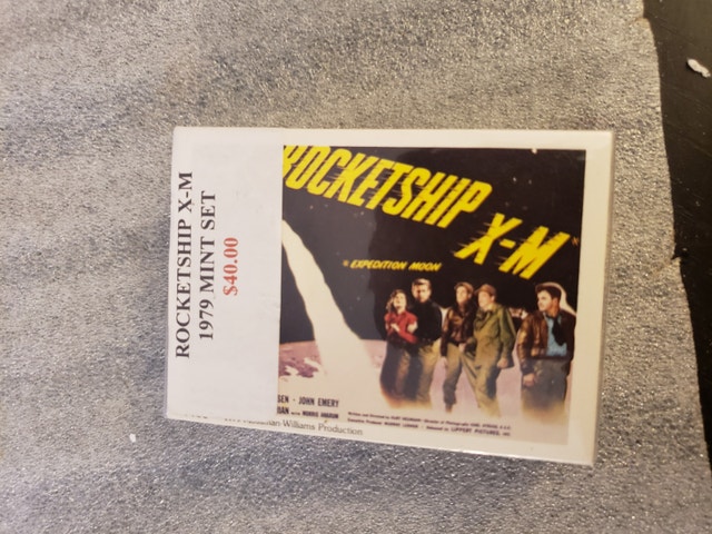 1979 Rocket Ship Card Set 1995 Judge Dredd Card Set