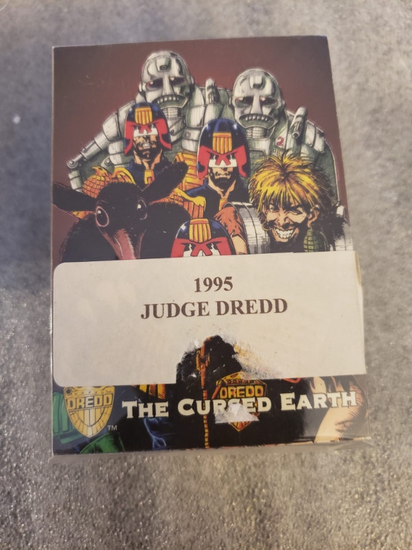 1979 Rocket Ship Card Set 1995 Judge Dredd Card Set - photo 3