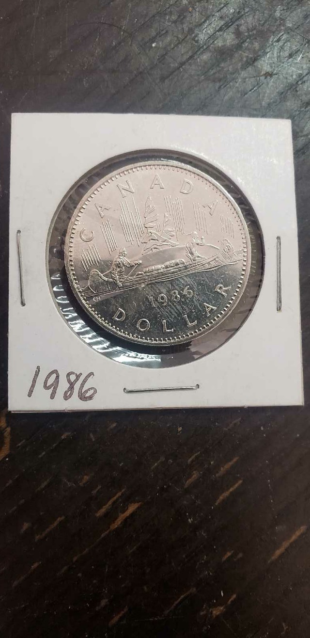 1986 1 dollar coin souvenir