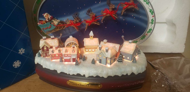 Vintage Animated Santa Sleigh Music - photo 4