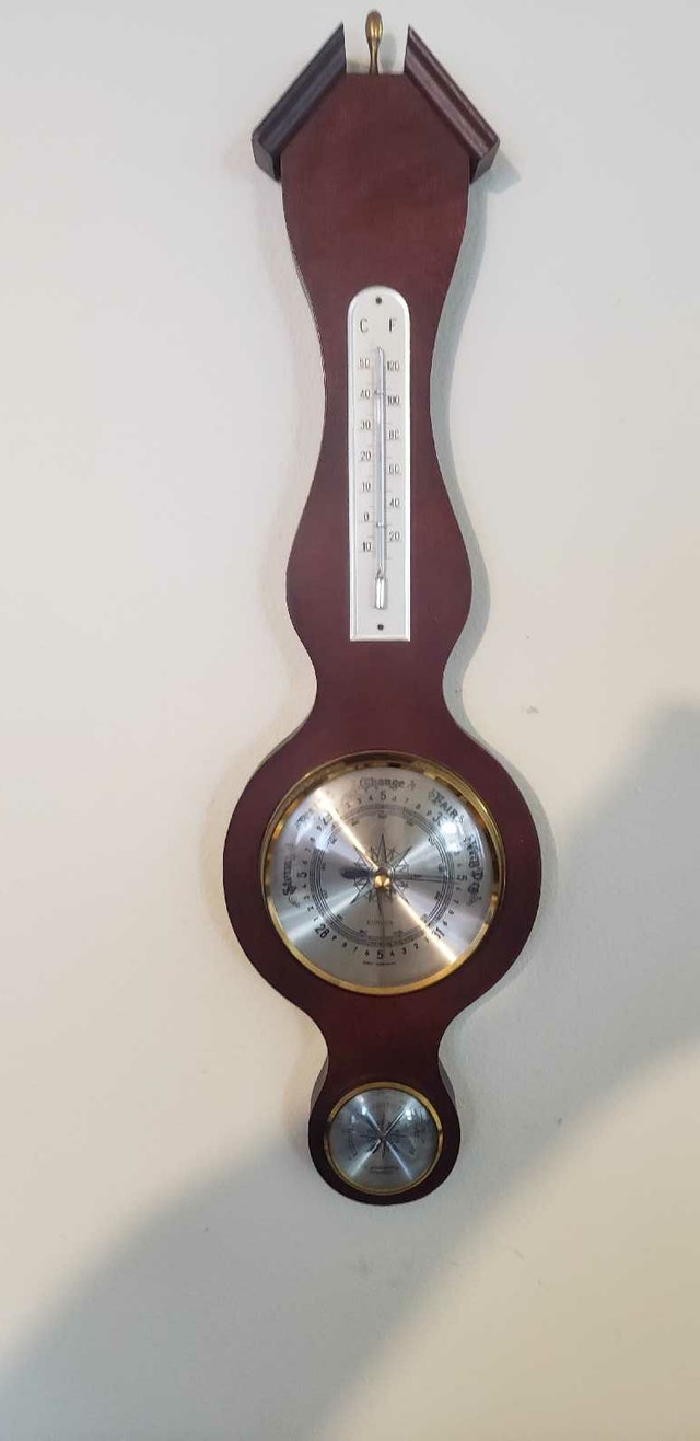 vintage barometer weather station west Germany