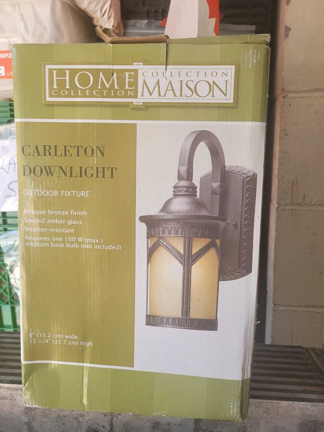 New Outdoor light fixture Carleton Downlight