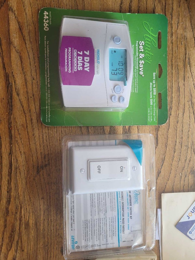 Home Comfort Digital Thermostat & Anywhere Switch