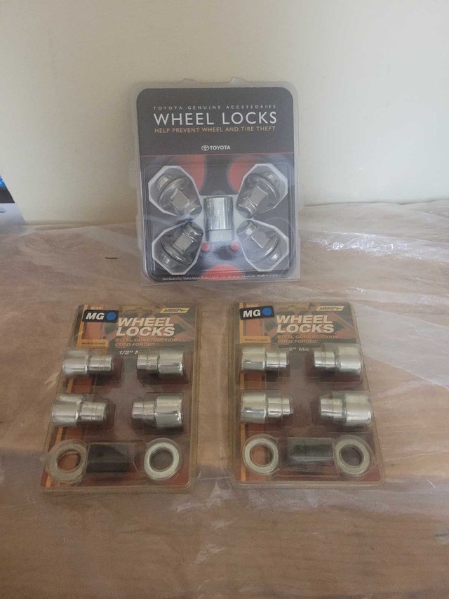 3 x New Wheel Lock Nut Toyota MG Metra 1/2" Mag Wheel