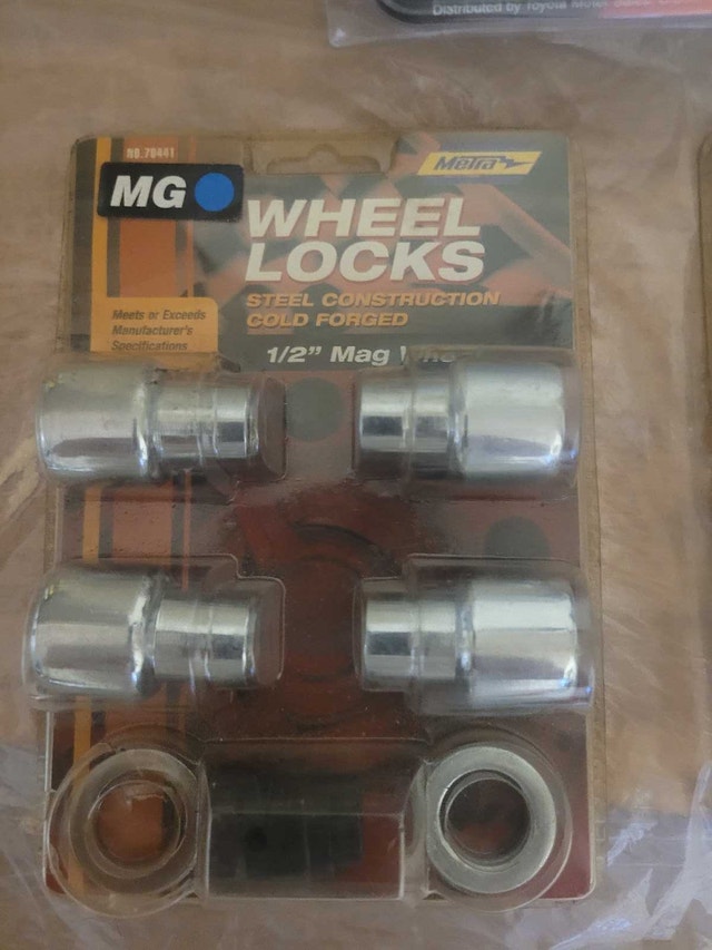 3 x New Wheel Lock Nut Toyota MG Metra 1/2" Mag Wheel - photo 2