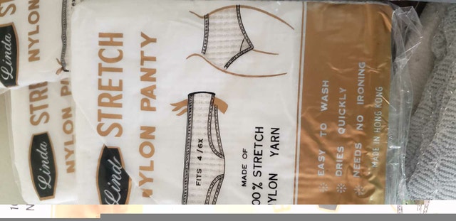 Lot VINTAGE NYLON PANTY GOGO SOCKS BLACK FISH NET STOCKING - photo 2