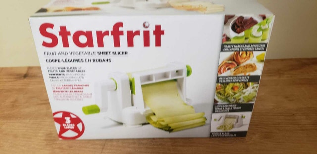 Starfrit Fruit and Vegetable Sheet Slicer - NEW