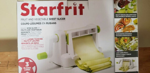 Starfrit Fruit and Vegetable Sheet Slicer - NEW - photo 3