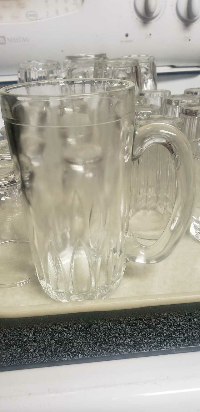24 Vintage tavern juice, shots and beer mugs glass - photo 5