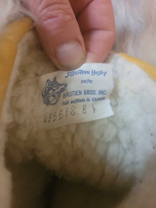 VINTAGE FURRY MOCCASIN MUKLUK WINTER BOOTS WOMAN SIZE 8 - photo 4