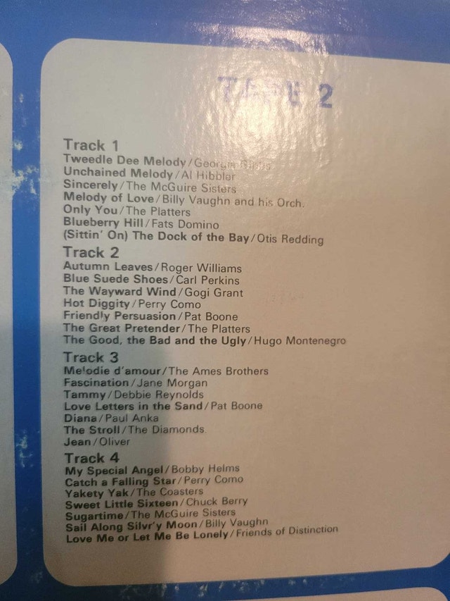Reader's Digest Great Original Hits 8 Track - photo 4