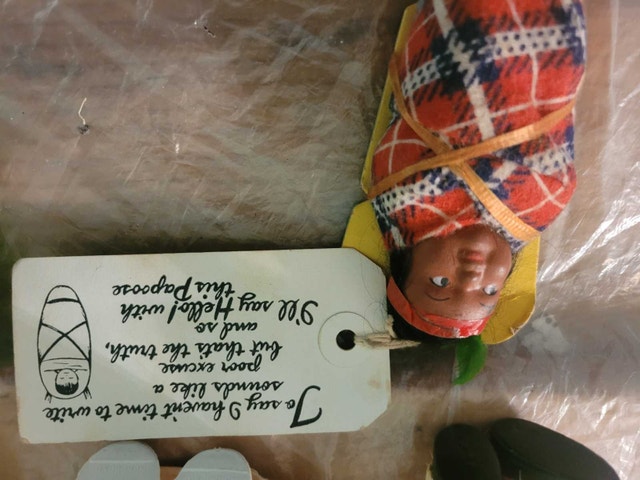 Lot 5 Vintage Collectable Dolls Native Babby - photo 2