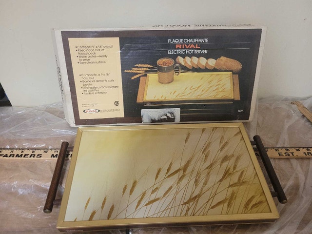 Rival Electric Table Hot Plate Tray Warmer