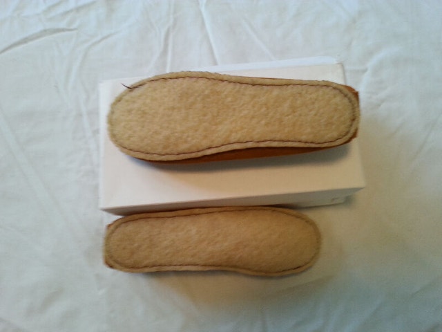 Leather Beaded Native American Indian Child Moccasins slippers - photo 2