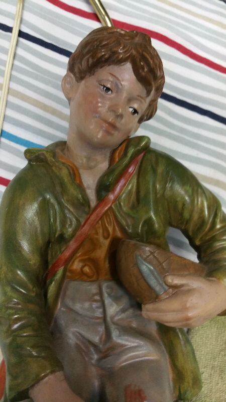 Huckleberry Finn Lamp & Mark Twain Book 1918 - photo 4