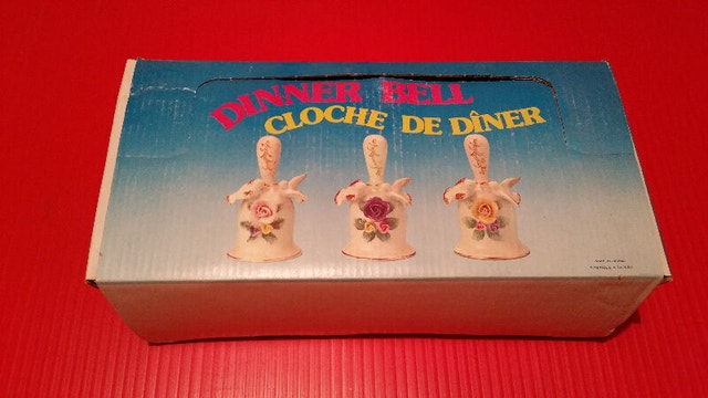 75 Vintage Porcelain Wedding Diner Bells