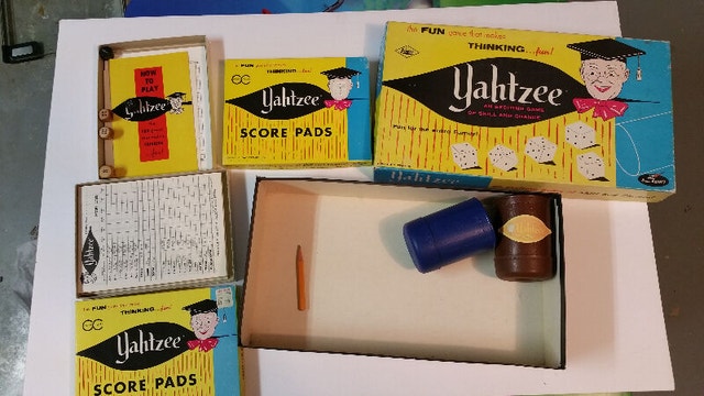 6 Vintage Board Games - Upwords, Dungeon, Input, Mental Blo - photo 2