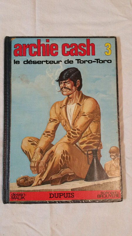 Vintage 1975 French ARCHIE CASH Comic Book - Album 3