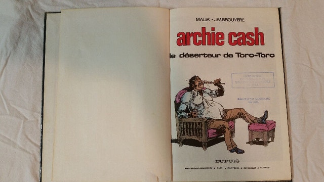 Vintage 1975 French ARCHIE CASH Comic Book - Album 3 - photo 3