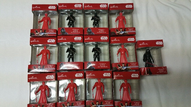 13 Hallmark Star Wars Tree Ornament praetorian guard kylo death