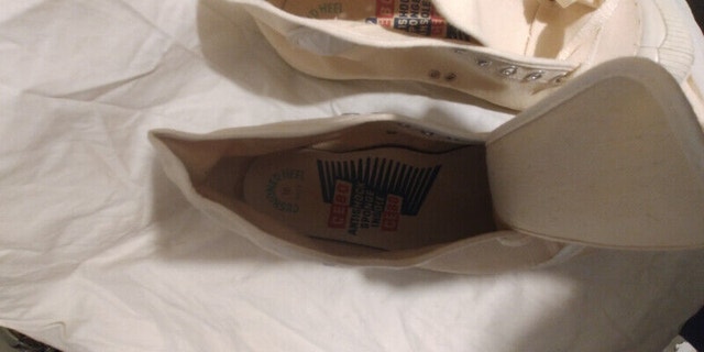 Rare New CEBO 1960,s Old School White Sneakers Running Shoe - photo 2