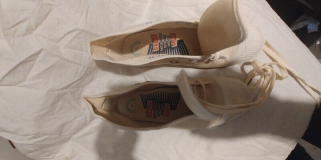 Rare New CEBO 1960,s Old School White Sneakers Running Shoe - photo 3