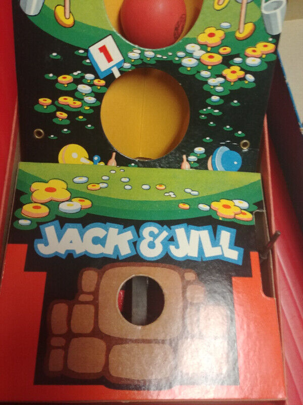 1948 JACK & JILL BALL TOSS TARGET GAME BOX - photo 4
