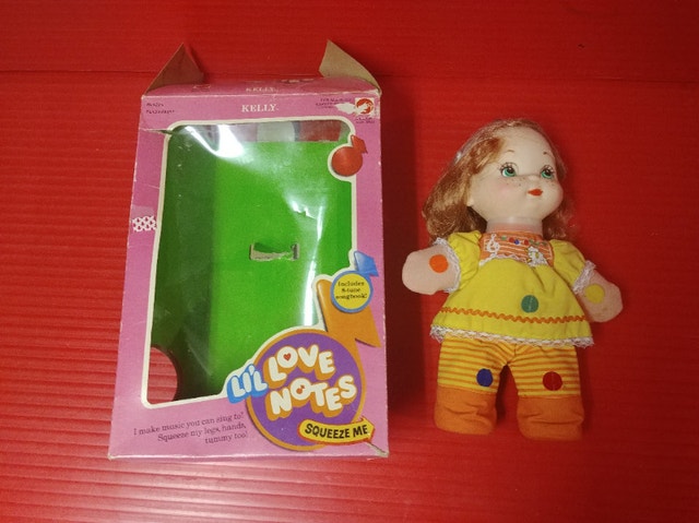1978 Mattel Lil Love Notes Kelly Musical Doll