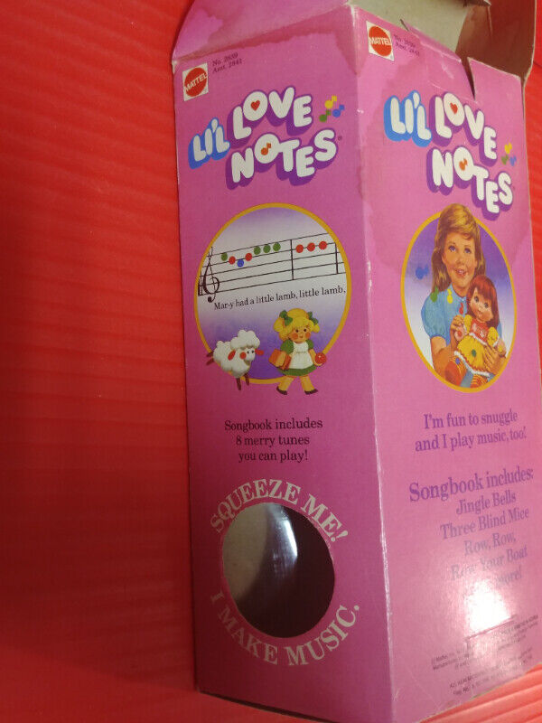 1978 Mattel Lil Love Notes Kelly Musical Doll - photo 5