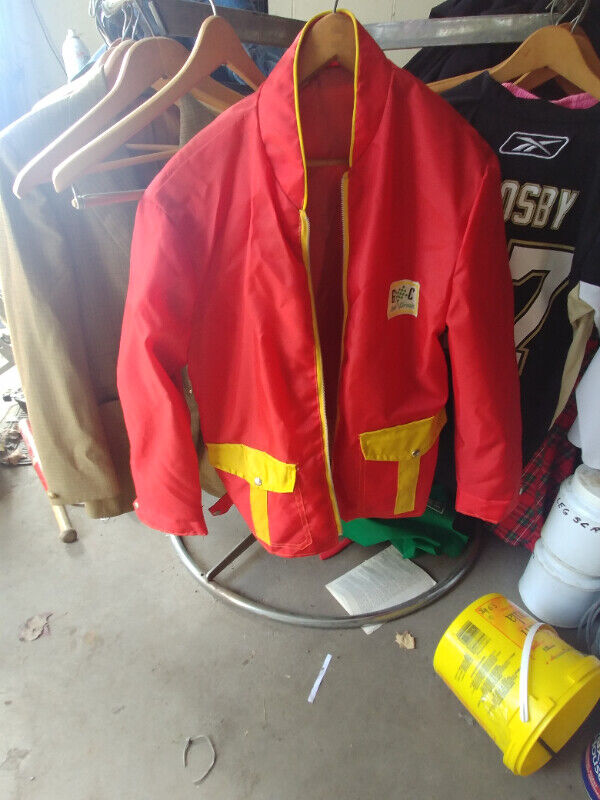 New Red Vintage Race Car Gran Circuit jacket