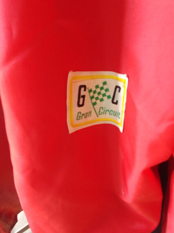 New Red Vintage Race Car Gran Circuit jacket - photo 2