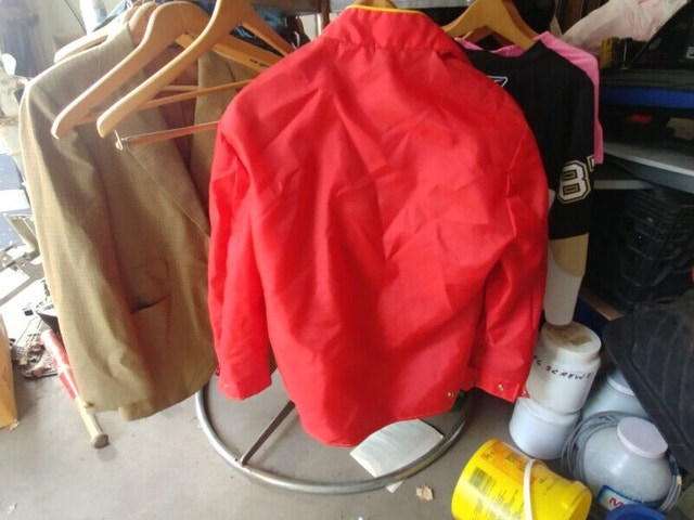 New Red Vintage Race Car Gran Circuit jacket - photo 4