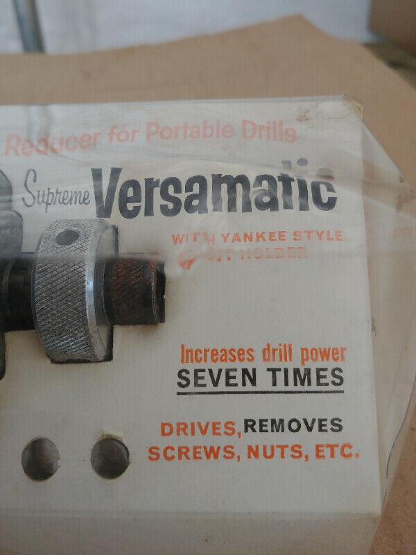 New Vintage Drill Reversible Drill Attachment - photo 2
