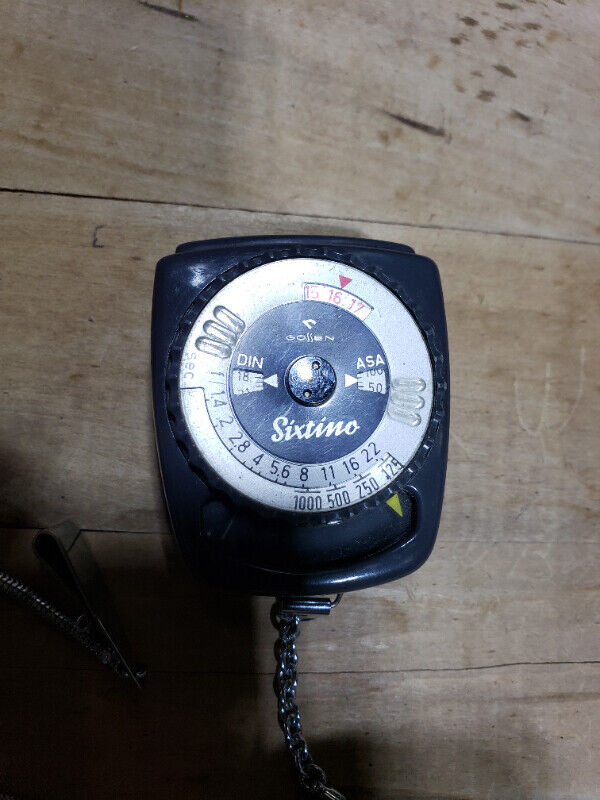 Vintage Sixlino Camera Light Tester Mite + Flash - photo 3