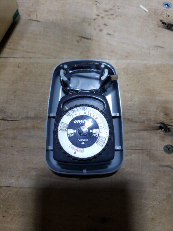 Vintage Sixlino Camera Light Tester Mite + Flash - photo 5