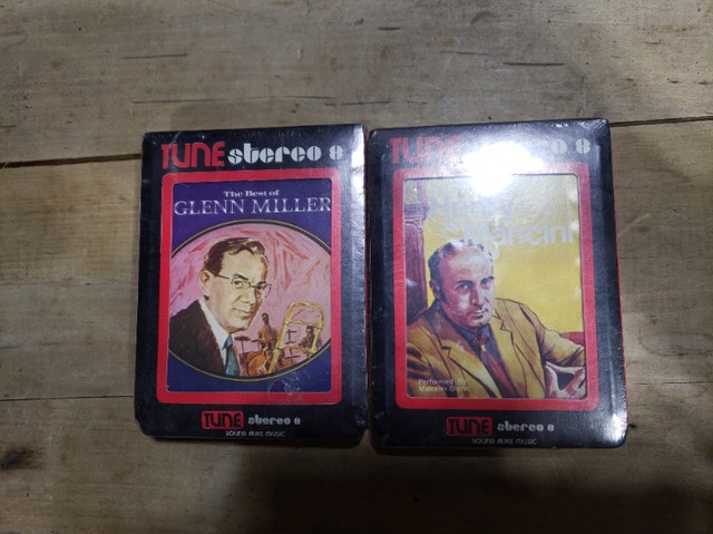2 New 8 Tract Best Of Glenn Miller & Henry Mancini