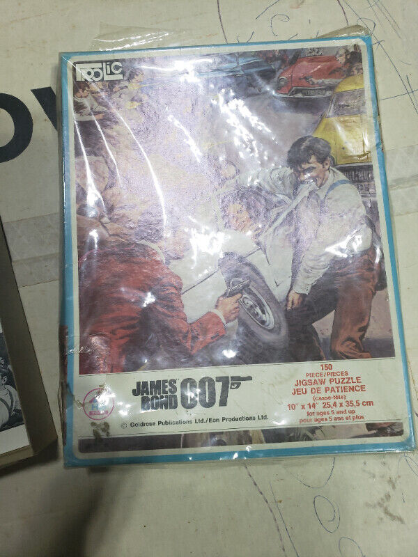 Vintage 1977 JAMES BOND 007 Jaws Puzzle - photo 2