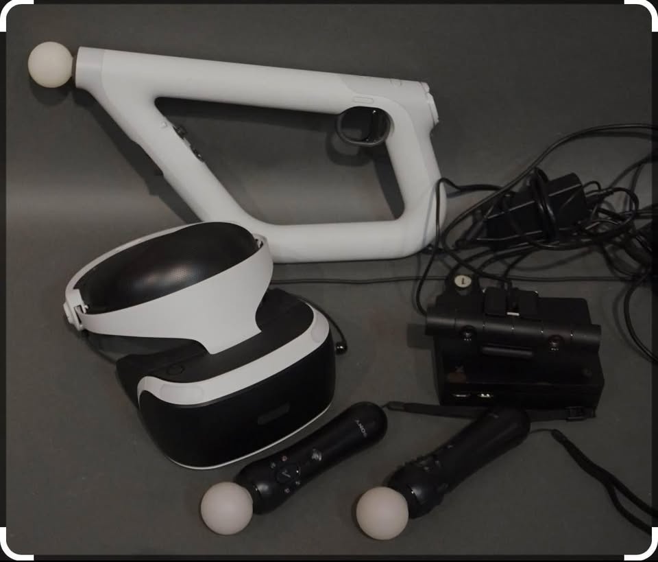 PS4 VR set with Gun