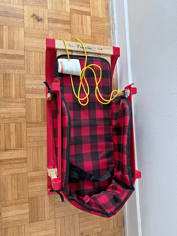 Brand New Wooden Toddlers Sled