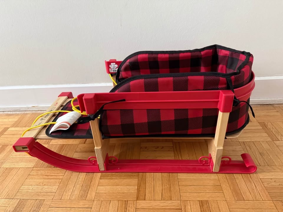 Brand New Wooden Toddlers Sled - photo 2