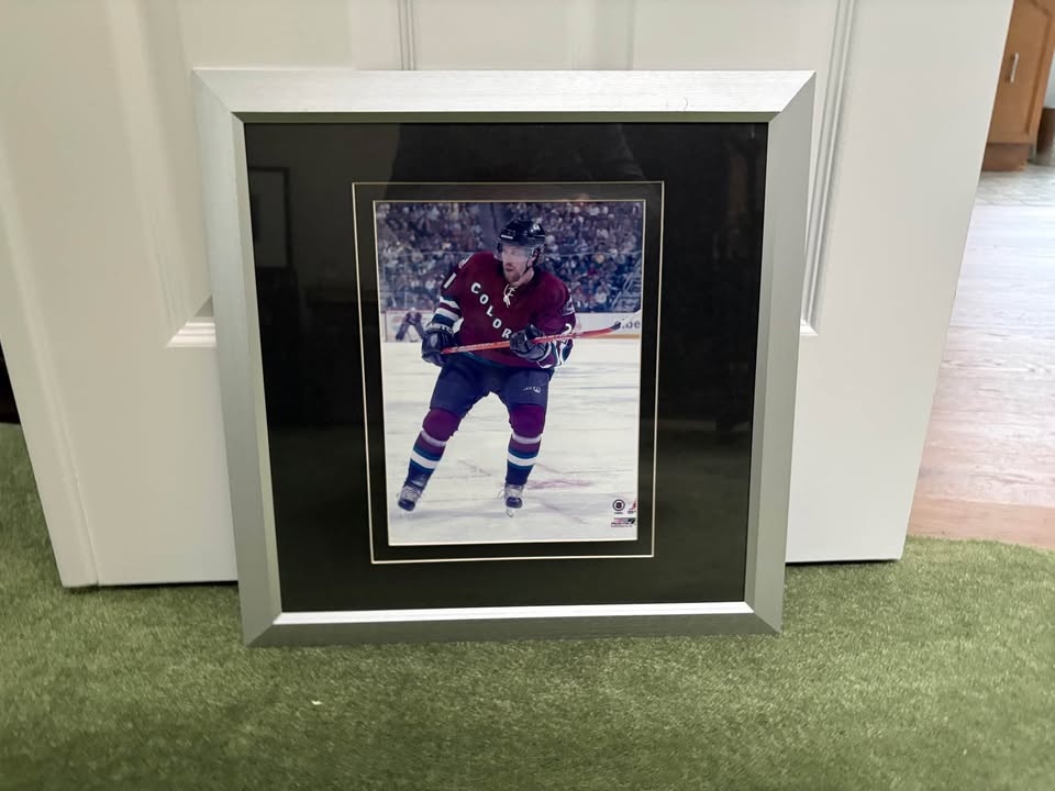 Peter Forsberg Avalanche Framed Photo (2003)
