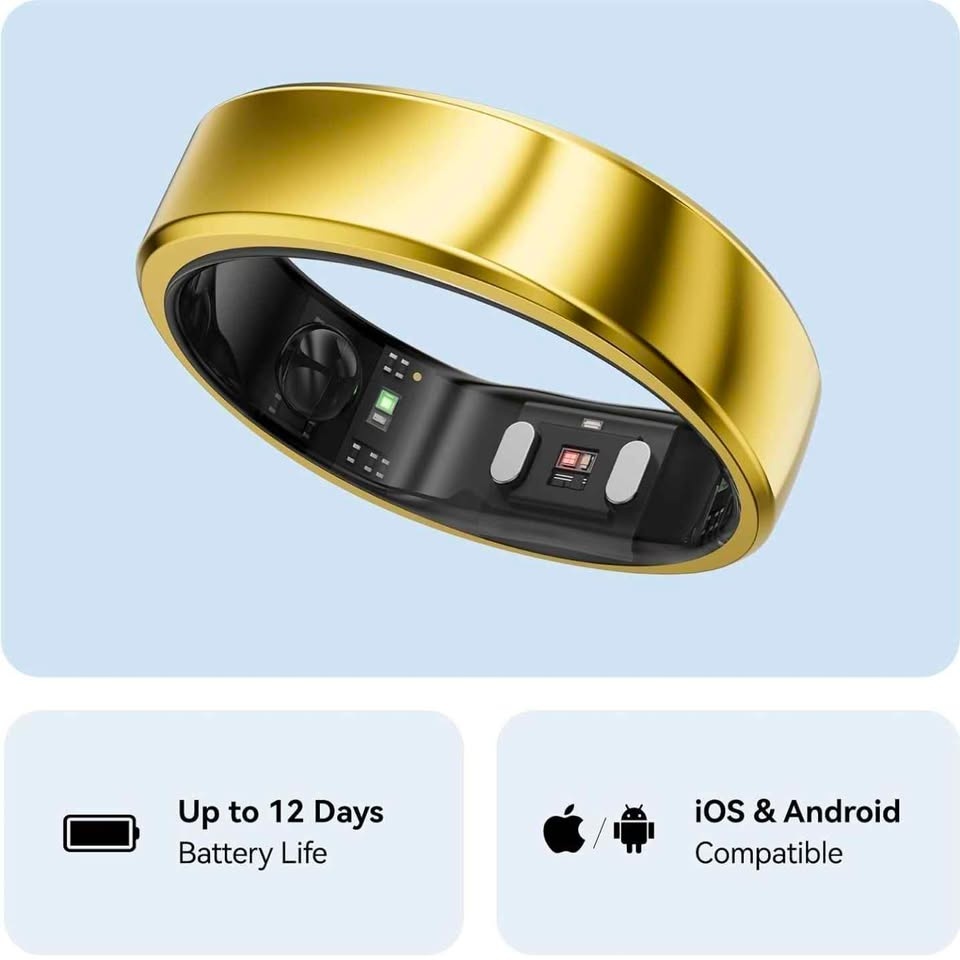Sealed- Smart Ring - Royal Gold - Zise 7 - photo 2