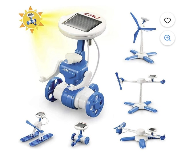 6-in-1 Solar Robot Science Kit