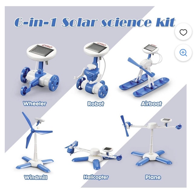 6-in-1 Solar Robot Science Kit - photo 2