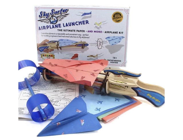 Pathfinders STEM kit- Paper Airplane Launcher | Science kit